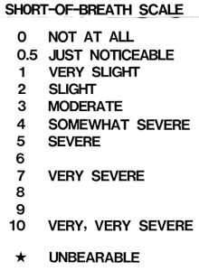 SOB Scale